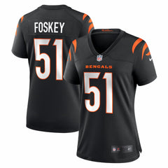 Isaiah Foskey Cincinnati Bengals Women's Team Game Jersey - Black discount