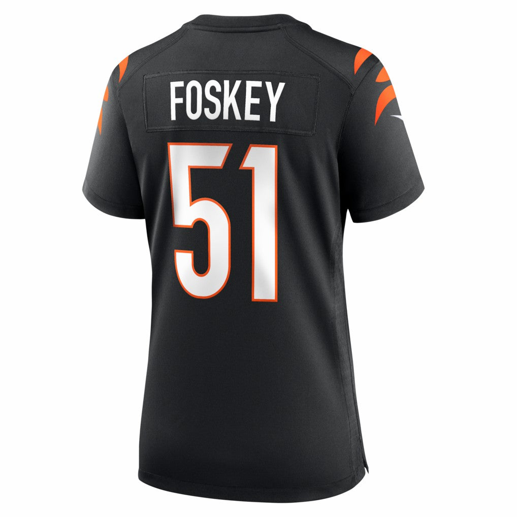 Isaiah Foskey Cincinnati Bengals Women's Team Game Jersey - Black discount