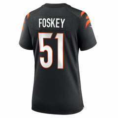 Isaiah Foskey Cincinnati Bengals Women's Team Game Jersey - Black discount