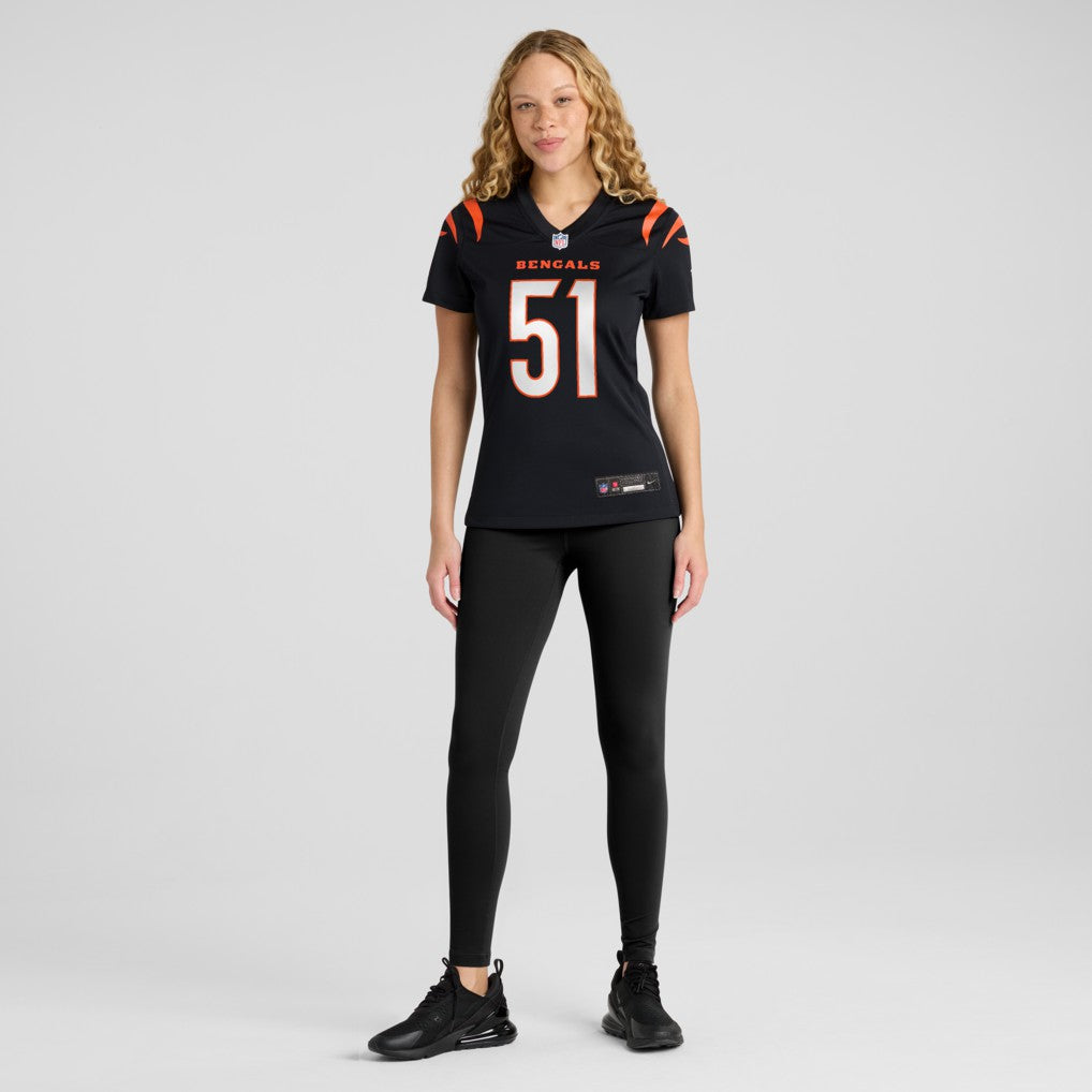 Isaiah Foskey Cincinnati Bengals Women's Team Game Jersey - Black discount