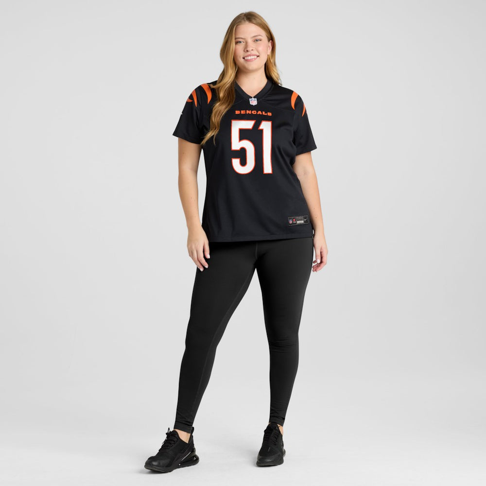 Isaiah Foskey Cincinnati Bengals Women's Team Game Jersey - Black discount