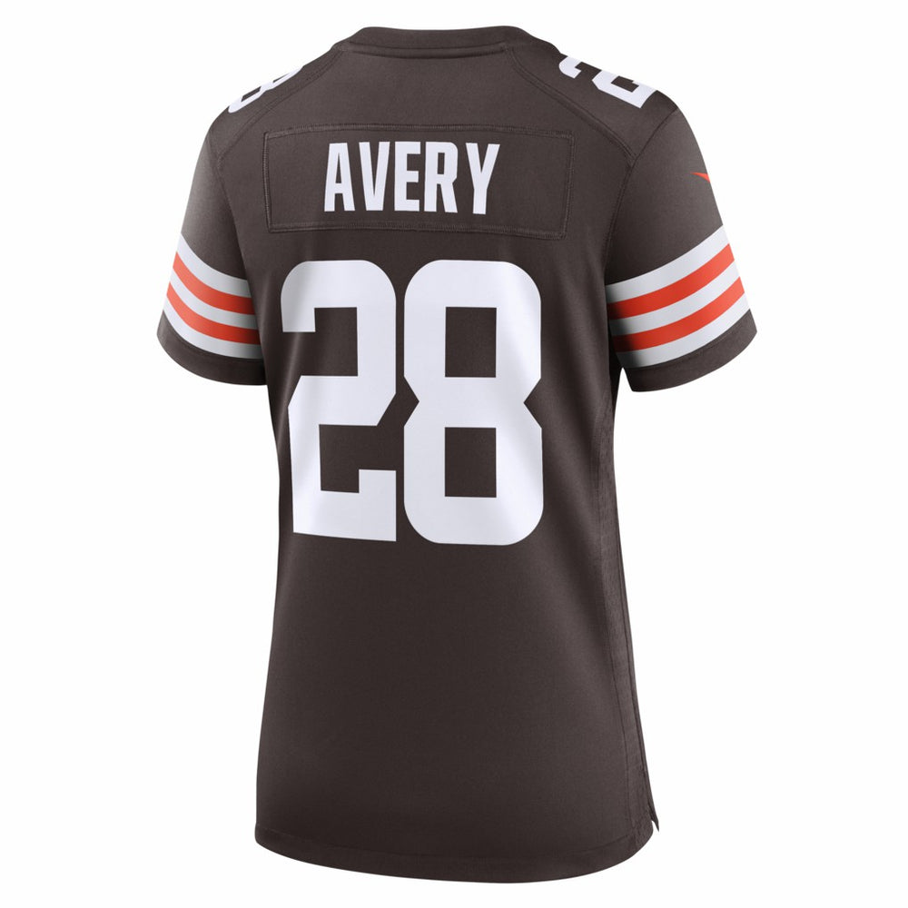 Tre Avery Cleveland Browns Women's Team Game Jersey - Brown sale