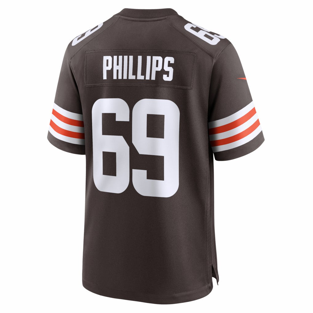 Tyre Phillips Cleveland Browns Team Game Jersey - Brown discount