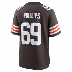 Tyre Phillips Cleveland Browns Team Game Jersey - Brown discount