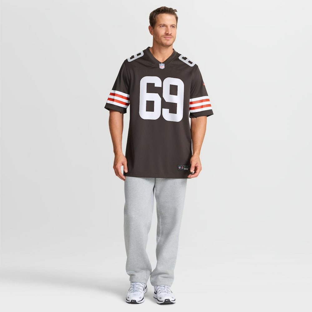 Tyre Phillips Cleveland Browns Team Game Jersey - Brown discount