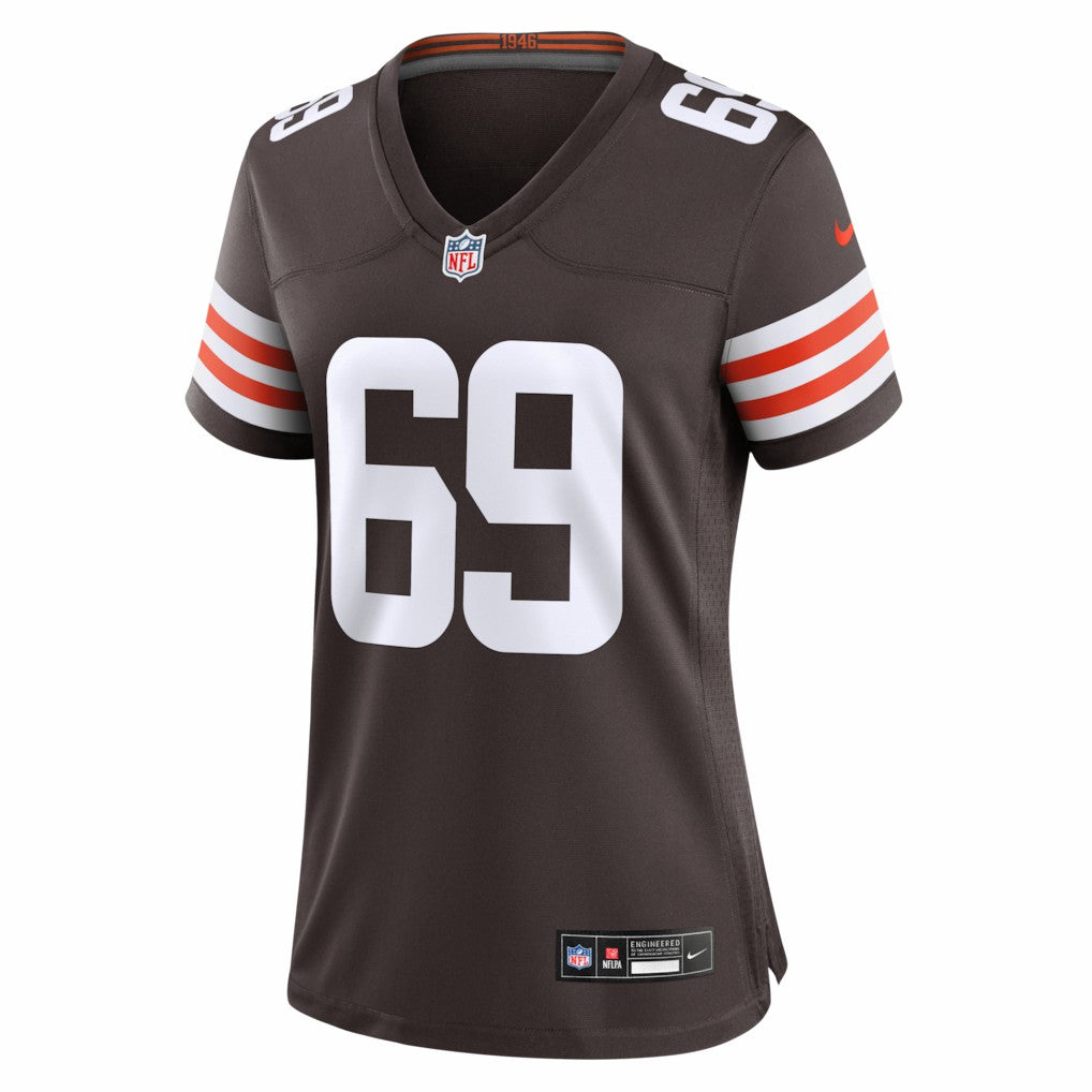Tyre Phillips Cleveland Browns Women's Team Game Jersey - Brown outlet