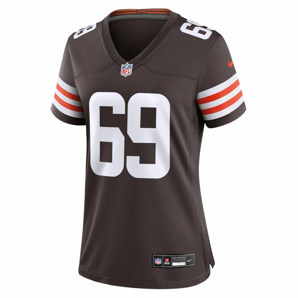 Tyre Phillips Cleveland Browns Women's Team Game Jersey - Brown outlet