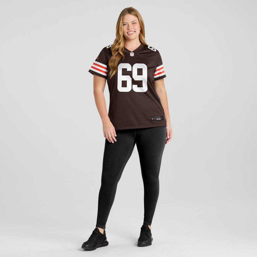 Tyre Phillips Cleveland Browns Women's Team Game Jersey - Brown outlet