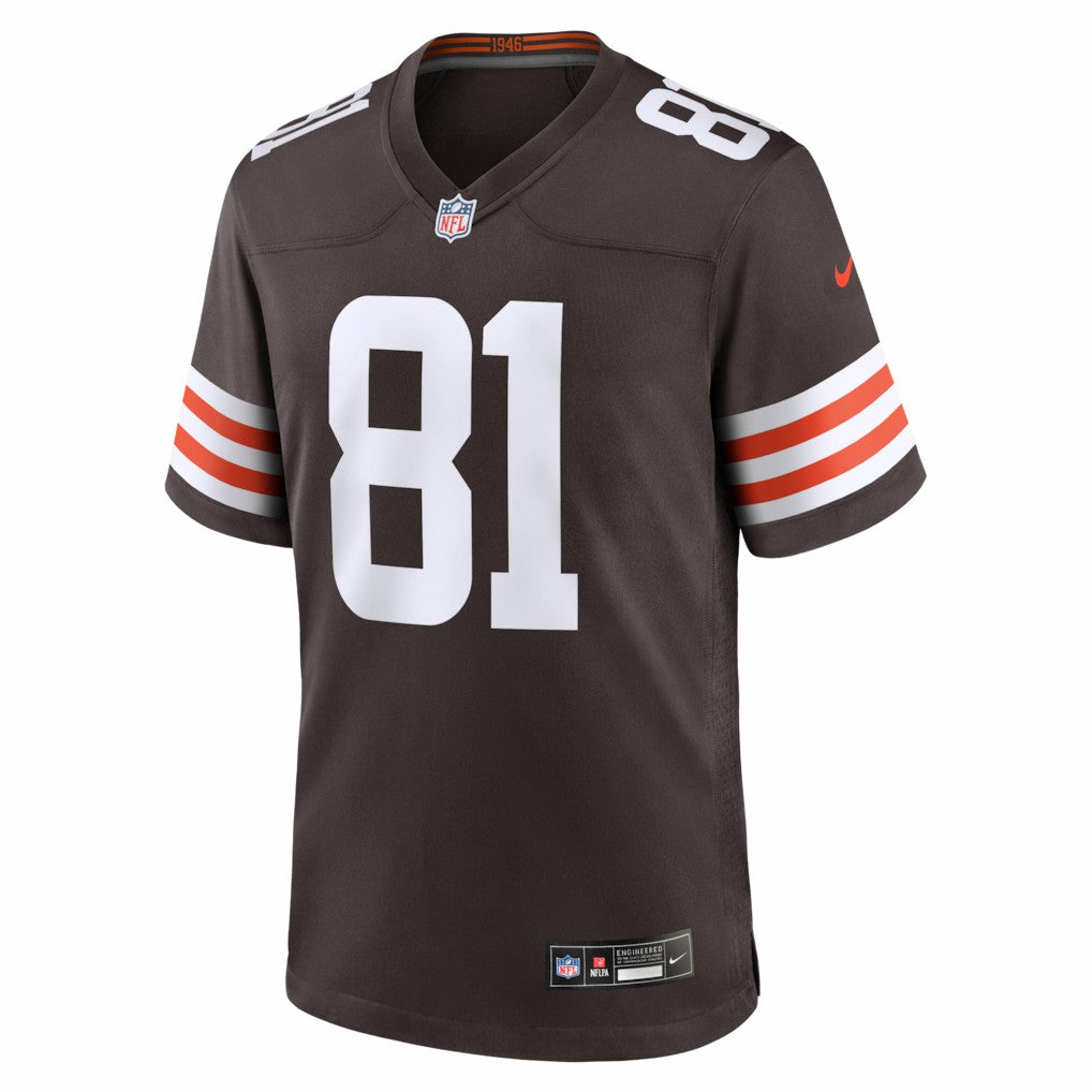 Luke Floriea Cleveland Browns Team Game Jersey - Brown outlet