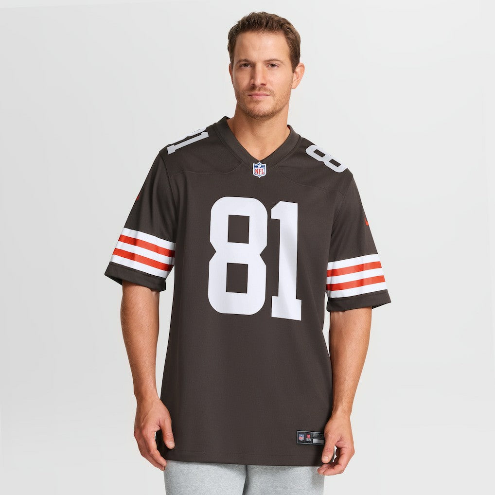 Luke Floriea Cleveland Browns Team Game Jersey - Brown outlet