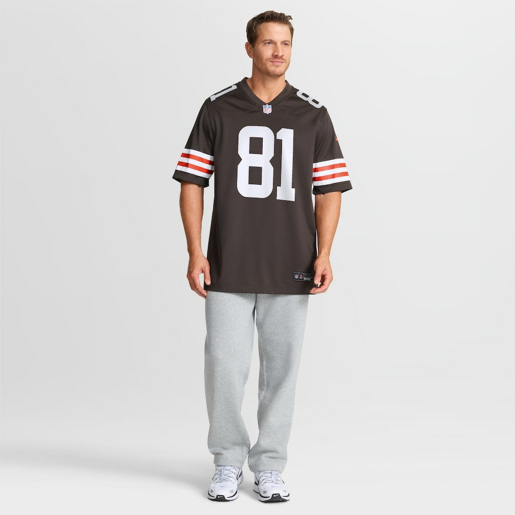 Luke Floriea Cleveland Browns Team Game Jersey - Brown outlet