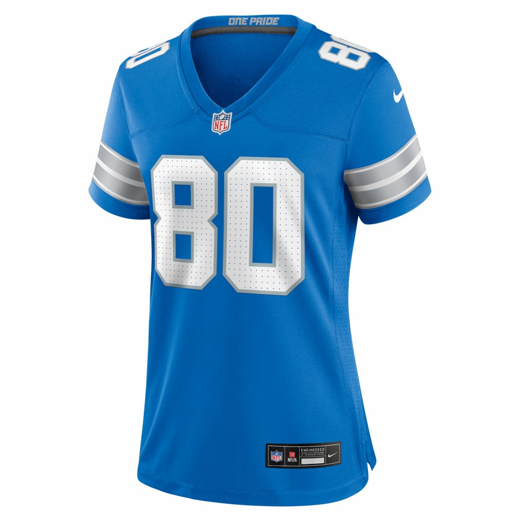 Malik Cunningham Detroit Lions Women's Team Game Jersey - Blue outlet