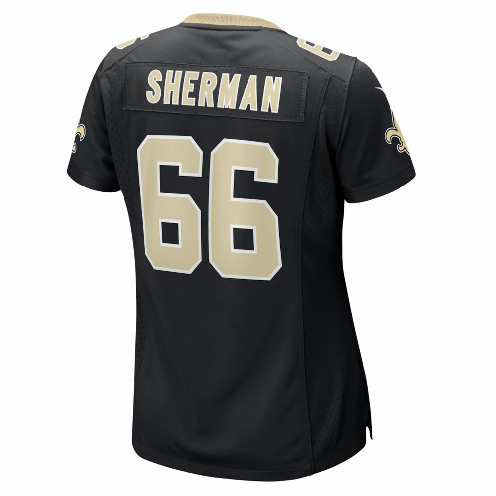 William Sherman New Orleans Saints Women's Team Game Jersey - Black online