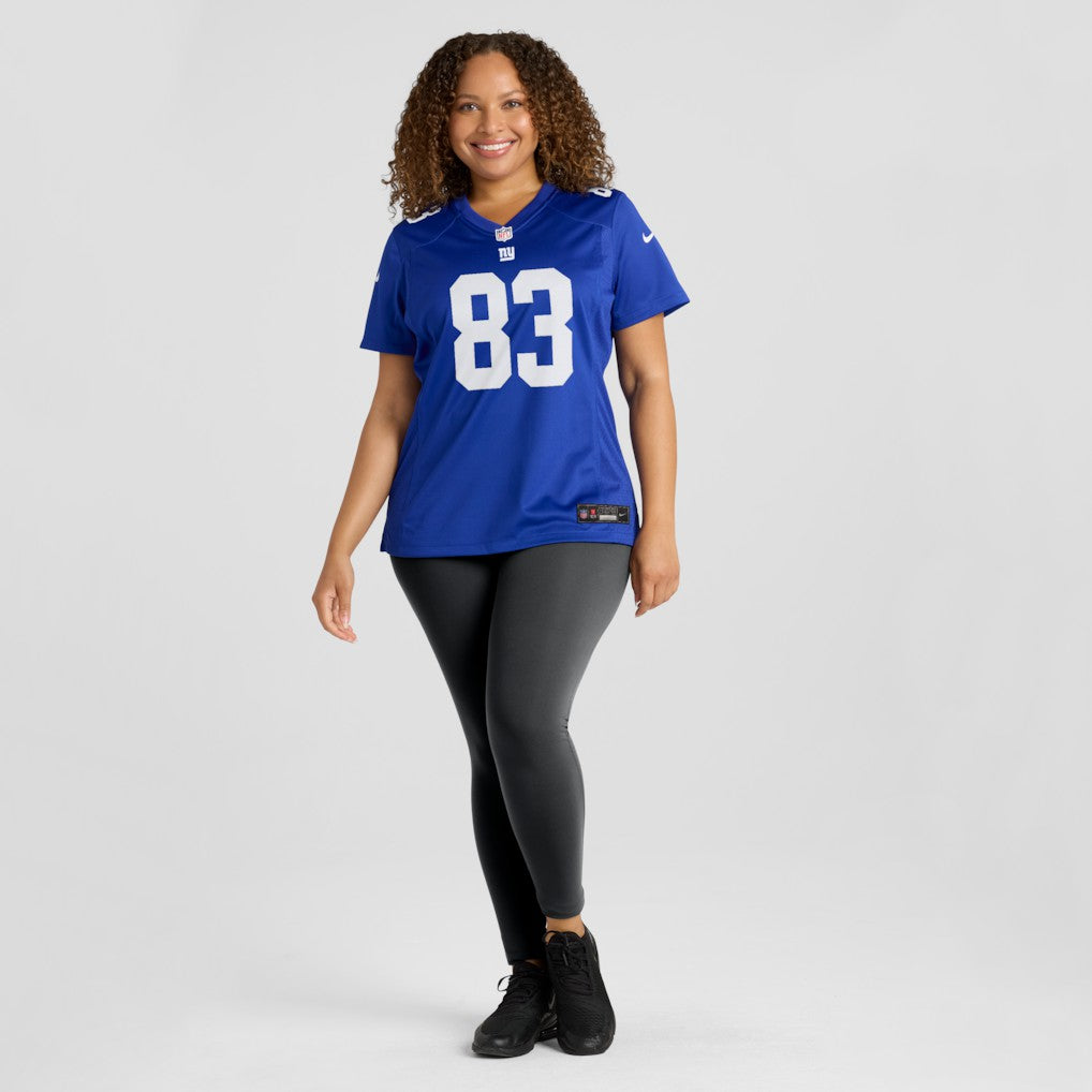 Dalen Cambre New York Giants Women's Team Game Jersey - Royal discount
