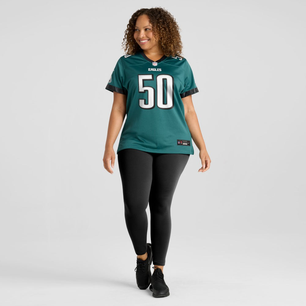 Lance Dixon Philadelphia Eagles Women's Team Game Jersey - Midnight Green for sale