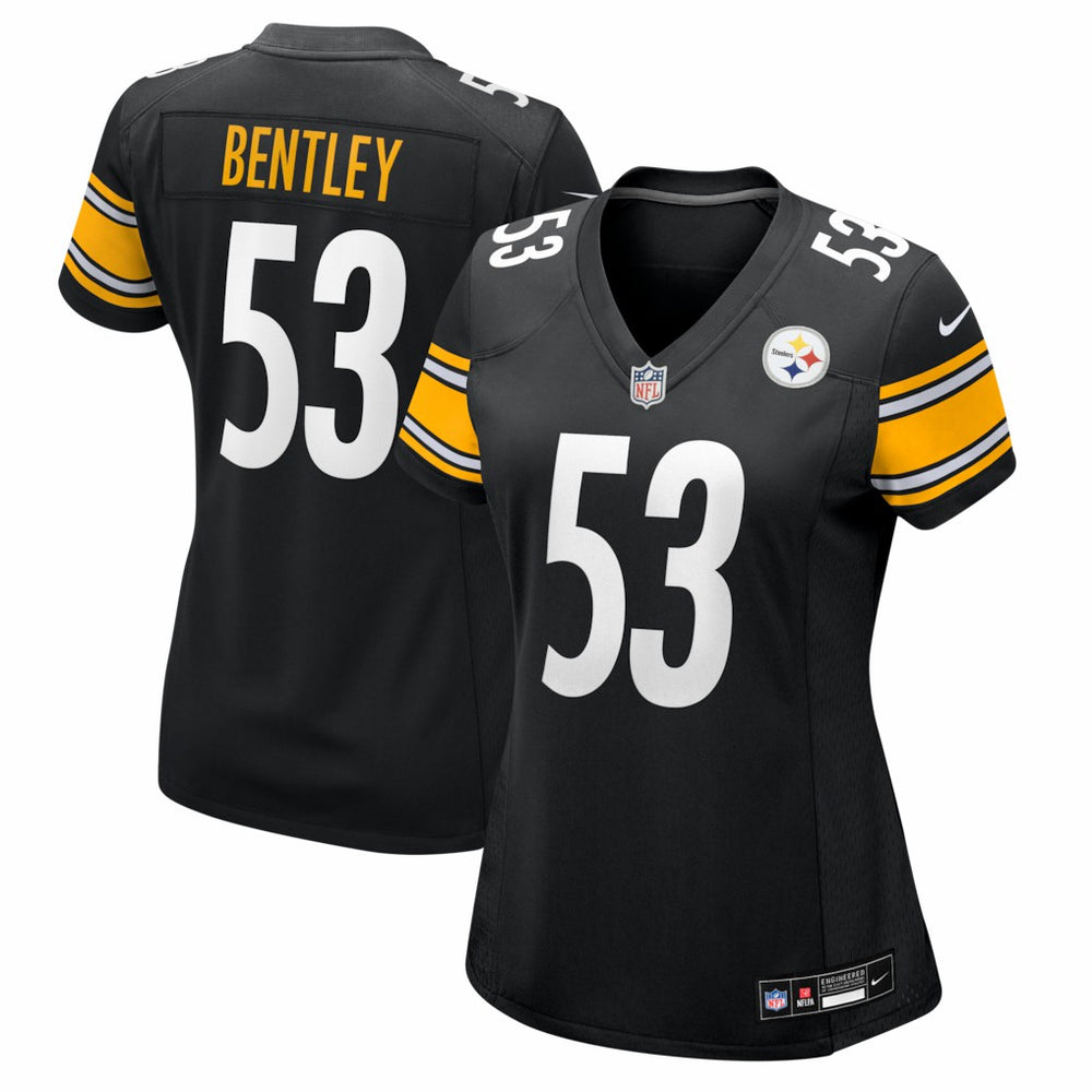 JaWhaun Bentley Pittsburgh Steelers Women's Team Game Jersey - Black cheap