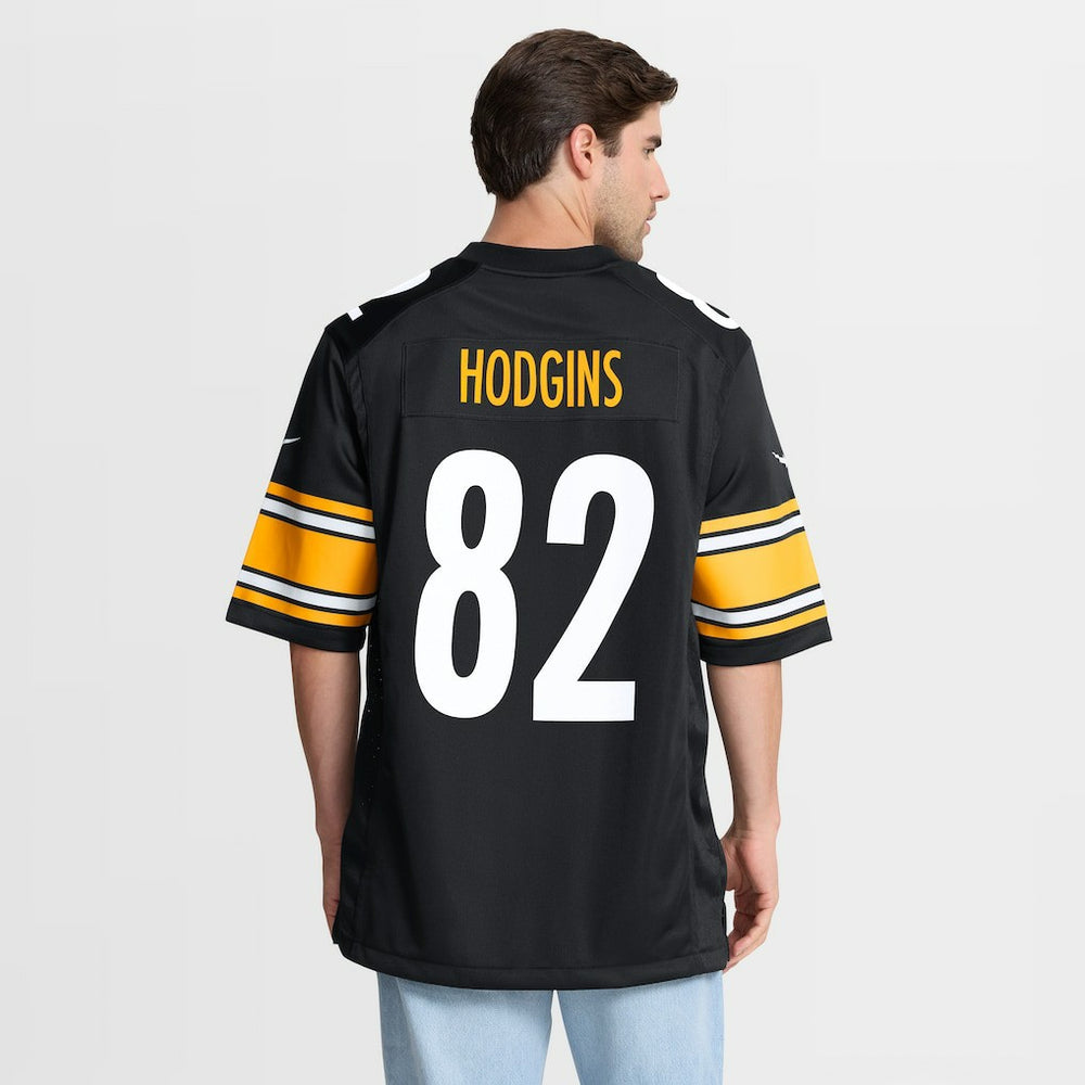 Isaiah Hodgins Pittsburgh Steelers Team Game Jersey - Black for sale