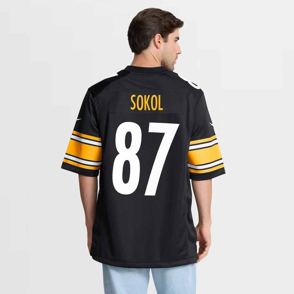 Matt Sokol Pittsburgh Steelers Team Game Jersey - Black online