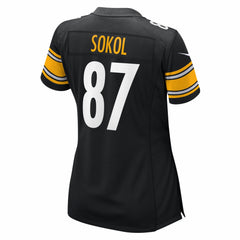 Matt Sokol Pittsburgh Steelers Women's Team Game Jersey - Black discount