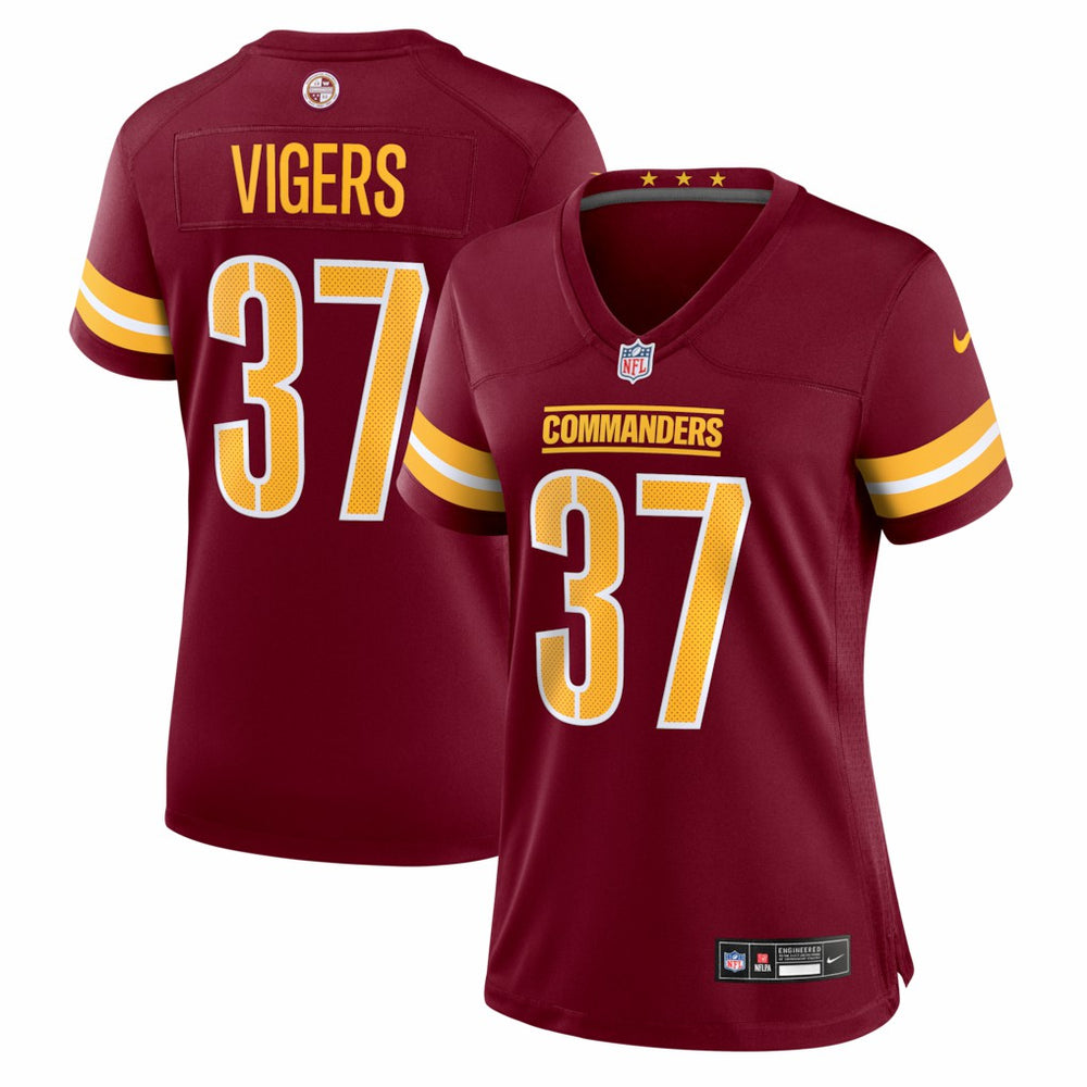Car'lin Vigers Washington Commanders Women's Team Game Jersey - Burgundy online