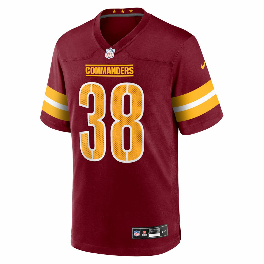 Chase Edmonds Washington Commanders Team Game Jersey - Burgundy on sale