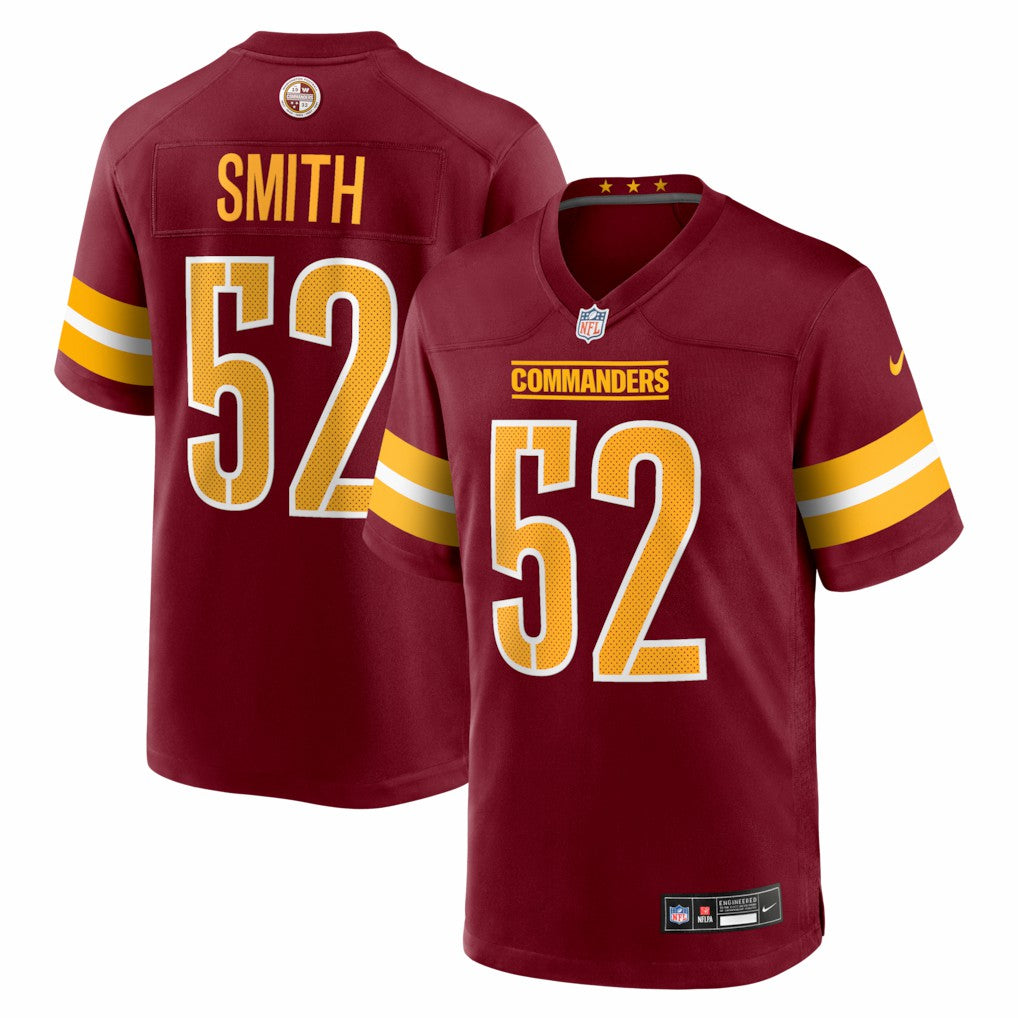 Preston Smith Washington Commanders Team Game Jersey - Burgundy discount