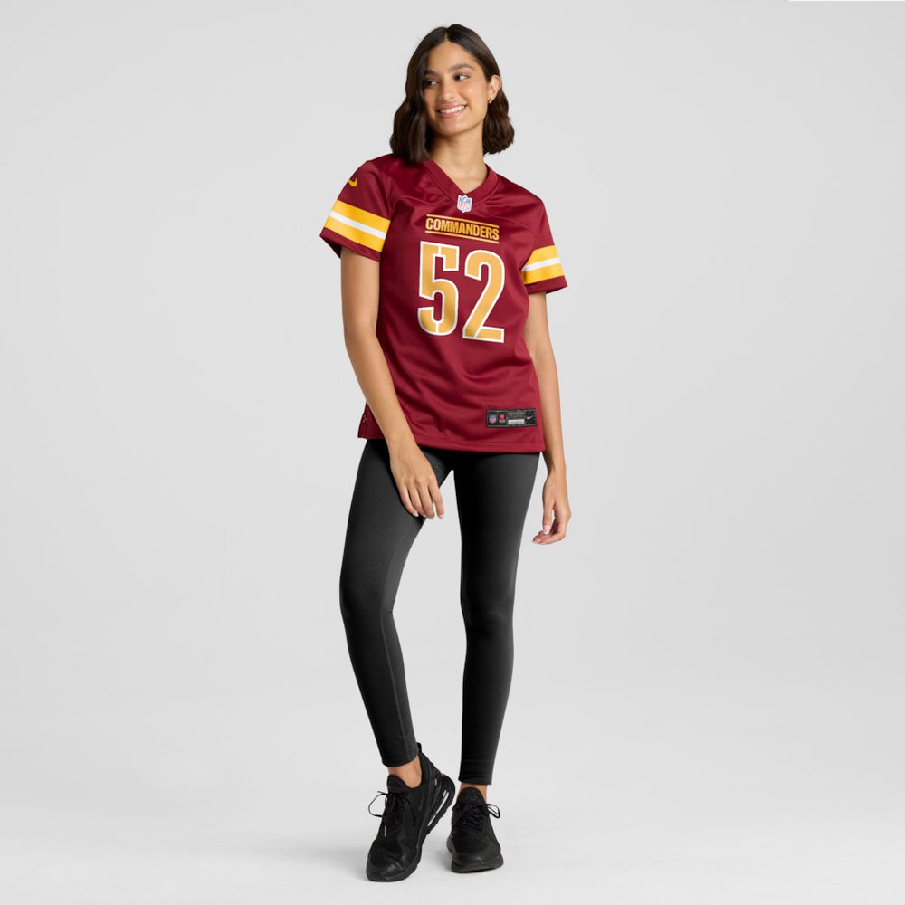 Preston Smith Washington Commanders Women's Team Game Jersey - Burgundy discount