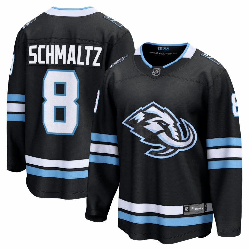 Nick Schmaltz Utah Mammoth Fanatics Home Breakaway Player Jersey - Black Jerseys