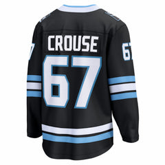 Lawson Crouse Utah Mammoth Fanatics Home Breakaway Player Jersey - Black Jerseys