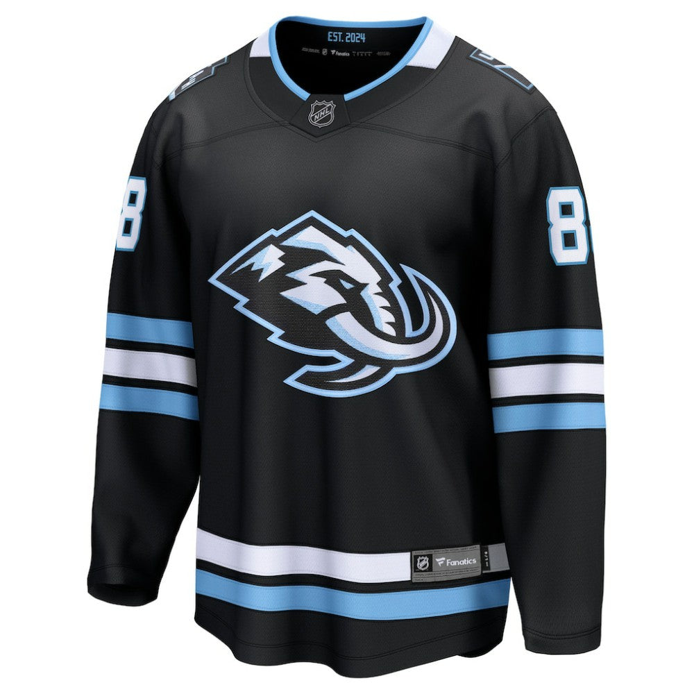 Nate Schmidt Utah Mammoth Fanatics Home Breakaway Player Jersey - Black Jerseys