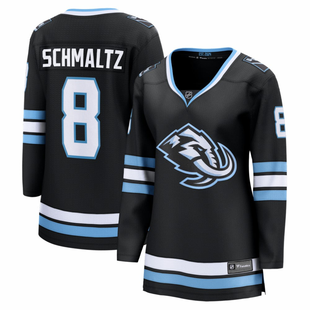 Nick Schmaltz Utah Mammoth Fanatics Women's Home Breakaway Player Jersey - Black Jerseys