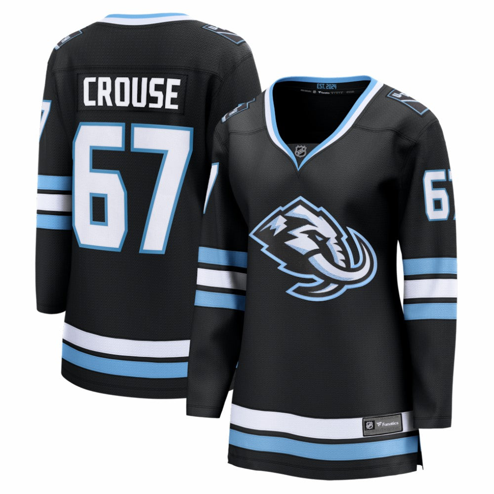 Lawson Crouse Utah Mammoth Fanatics Women's Home Breakaway Player Jersey - Black Jerseys
