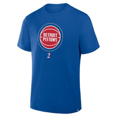 Cade Cunningham Detroit Pistons In The Paint Name & Number T-Shirt sale - Blue discount