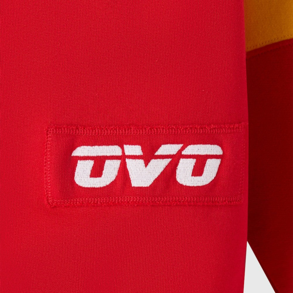 Calgary Flames OVO x NHL Fleece Hoodie - Red Hoodies