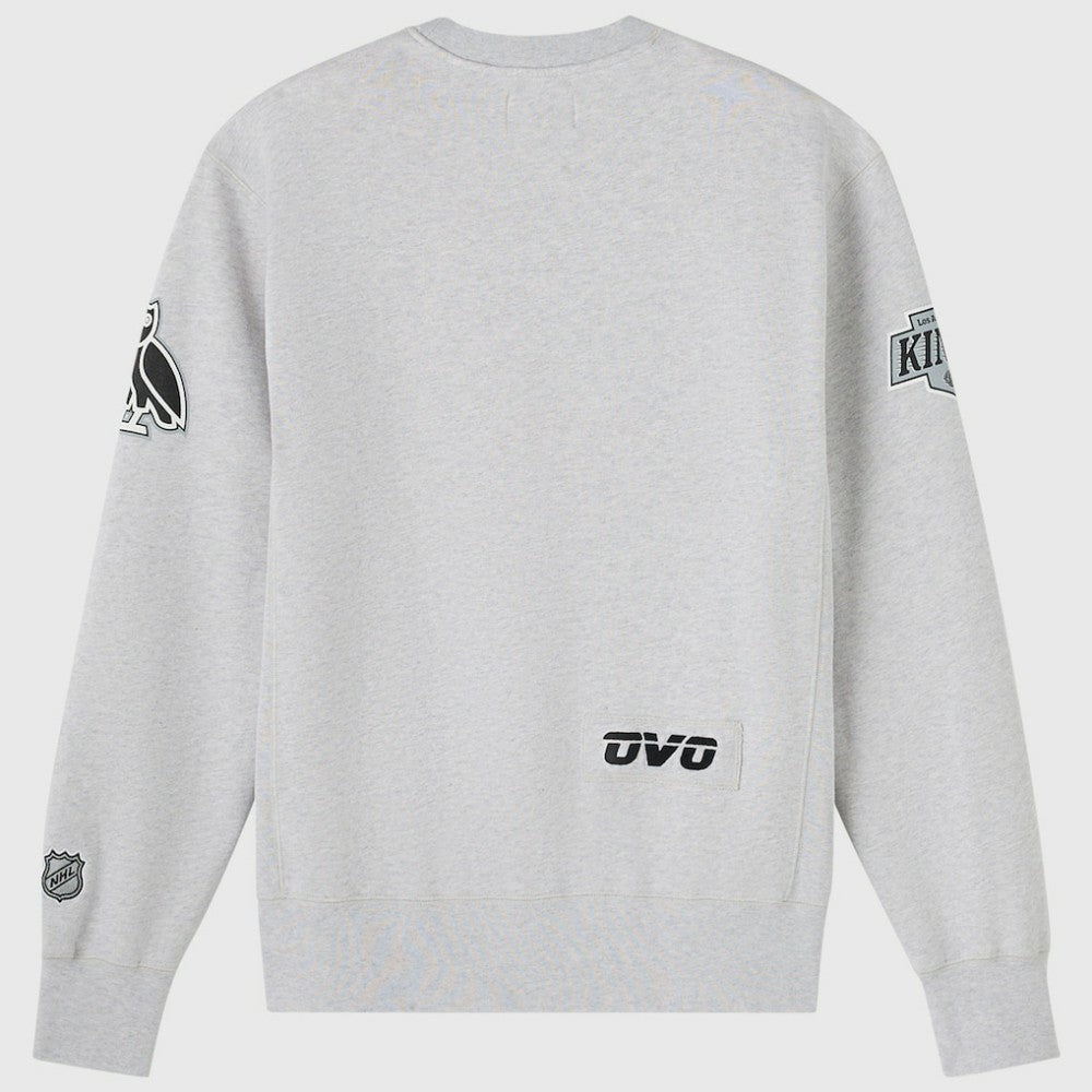 Los Angeles Kings OVO x NHL Fleece Sweatshirt - Heather Gray Sweatshirts