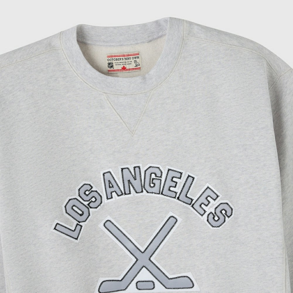 Los Angeles Kings OVO x NHL Fleece Sweatshirt - Heather Gray Sweatshirts