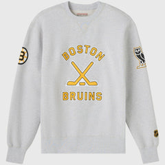 Boston Bruins OVO x NHL Fleece Sweatshirt - Heather Gray Sweatshirts
