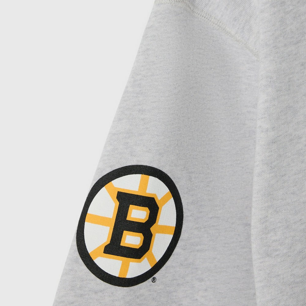 Boston Bruins OVO x NHL Fleece Sweatshirt - Heather Gray Sweatshirts