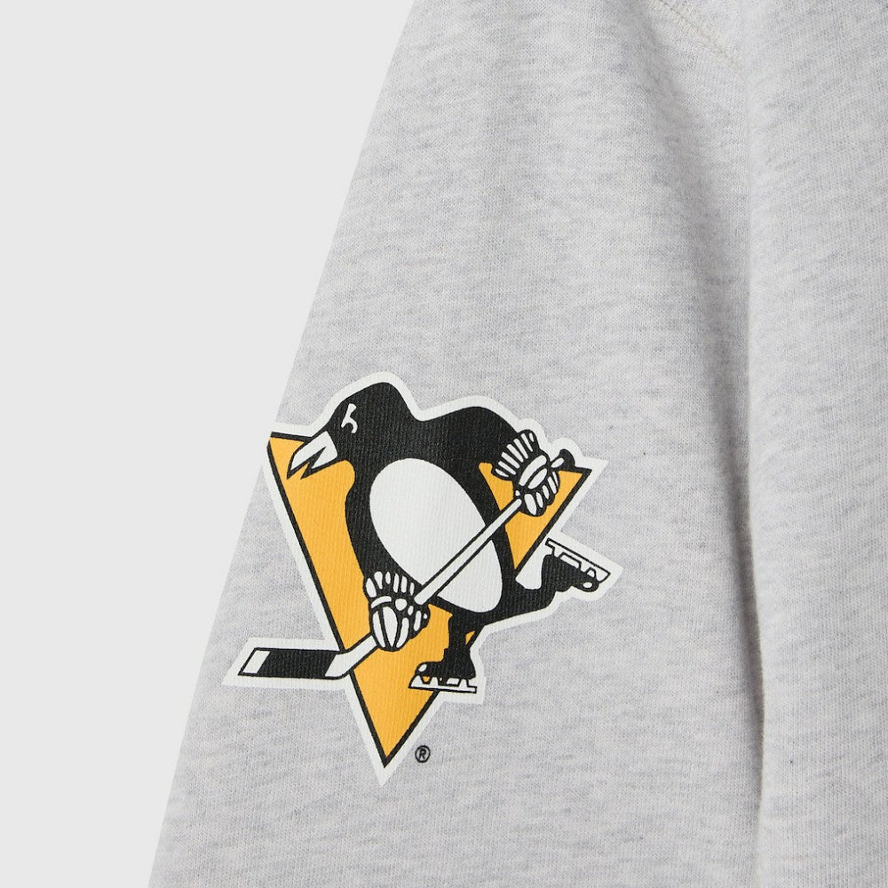 Pittsburgh Penguins OVO x NHL Fleece Sweatshirt - Heather Gray Sweatshirts