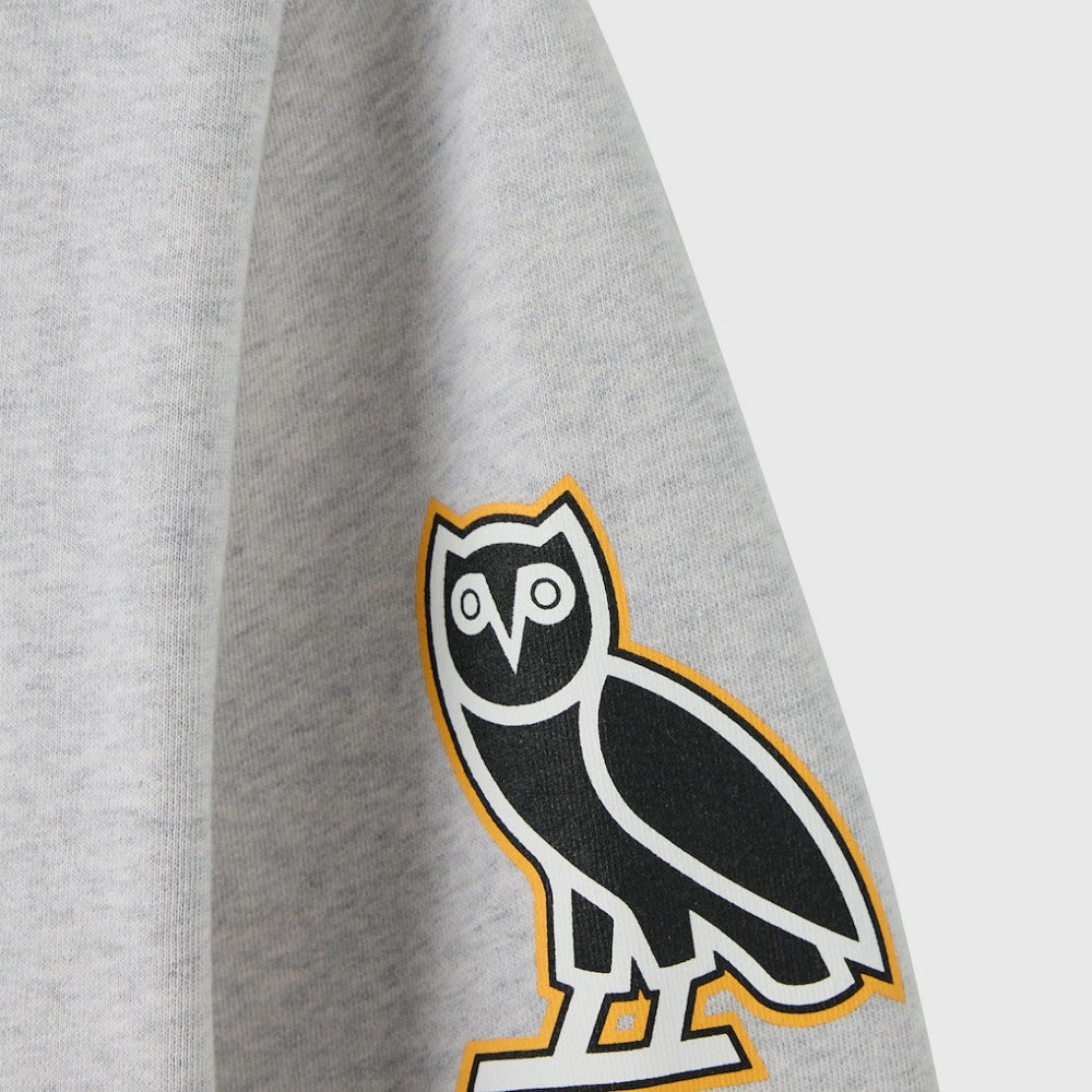 Pittsburgh Penguins OVO x NHL Fleece Sweatshirt - Heather Gray Sweatshirts