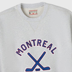 Montreal Canadiens OVO x NHL Fleece Sweatshirt - Heather Gray Sweatshirts