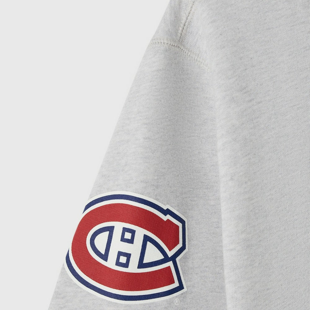 Montreal Canadiens OVO x NHL Fleece Sweatshirt - Heather Gray Sweatshirts