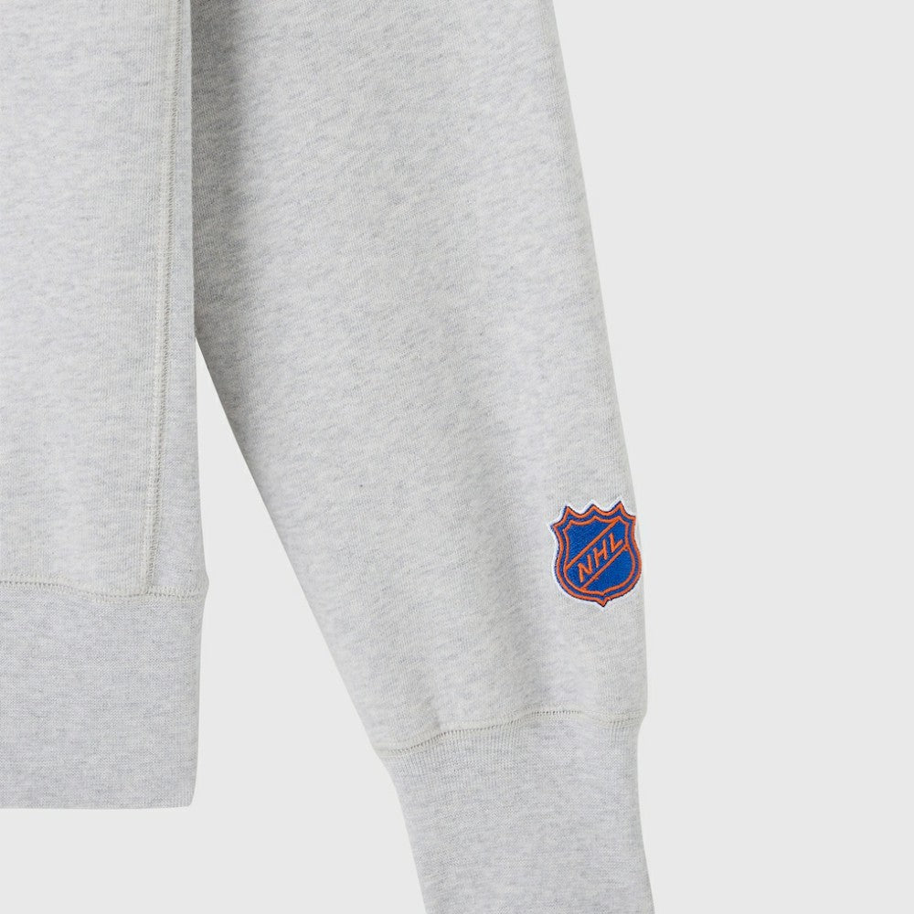 New York Islanders OVO x NHL Fleece Sweatshirt - Heather Gray Sweatshirts