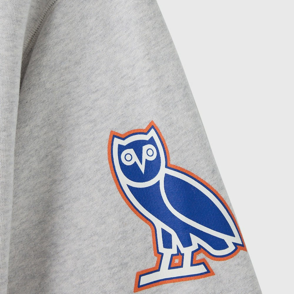 New York Islanders OVO x NHL Fleece Sweatshirt - Heather Gray Sweatshirts
