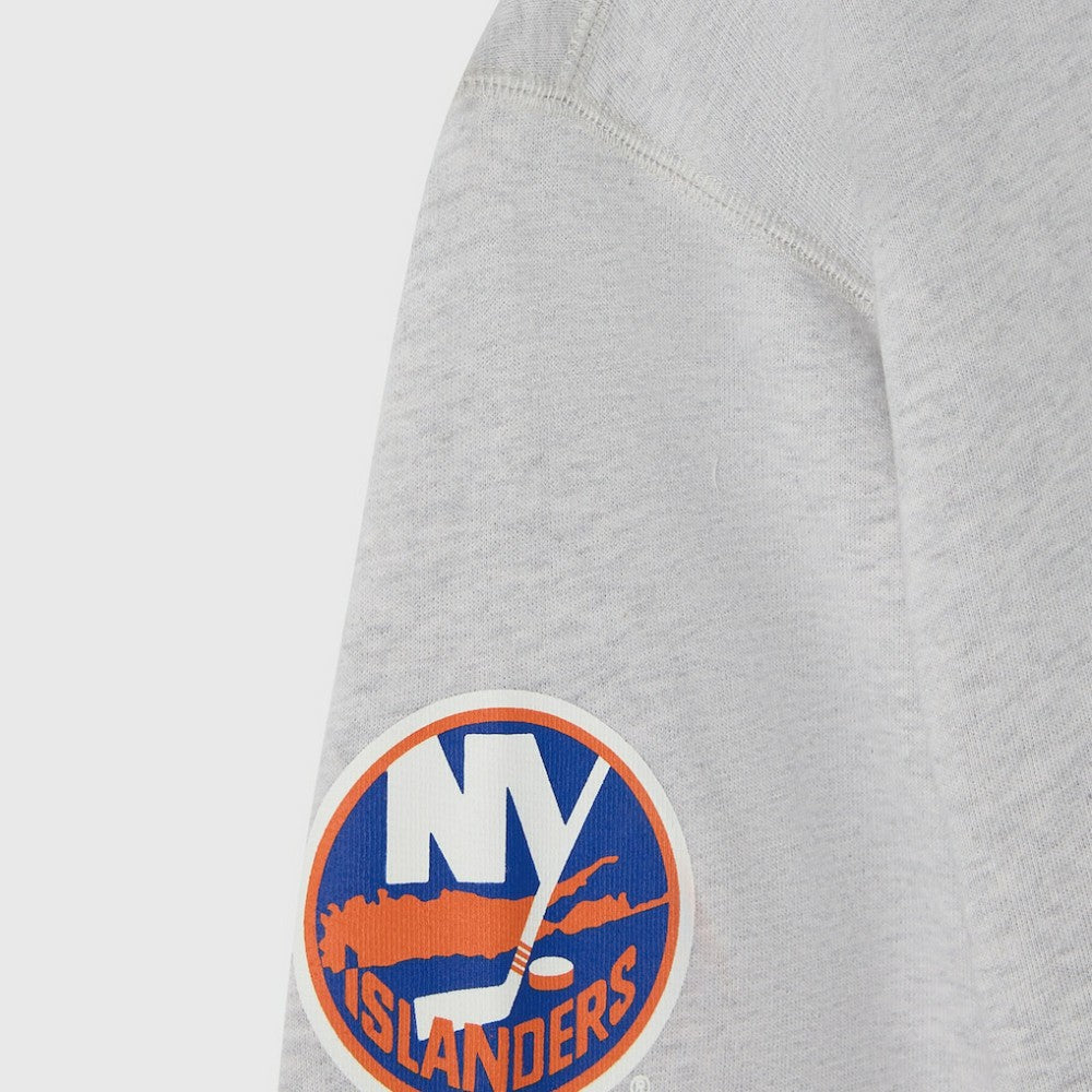 New York Islanders OVO x NHL Fleece Sweatshirt - Heather Gray Sweatshirts