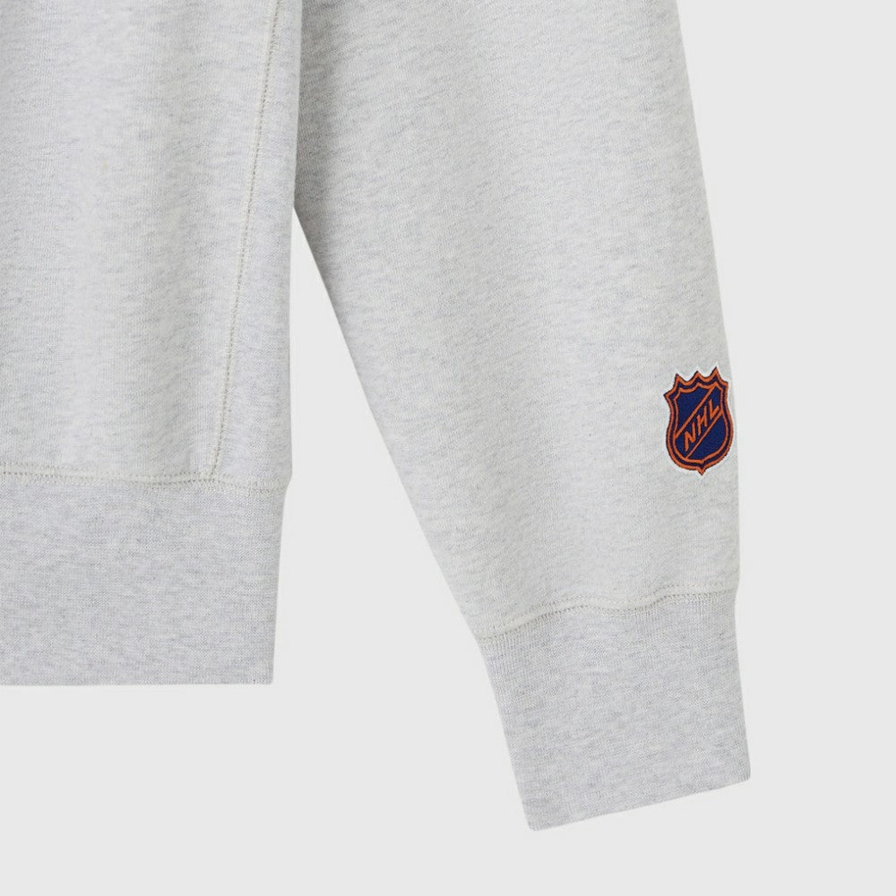 Edmonton Oilers OVO x NHL Fleece Sweatshirt - Heather Gray Sweatshirts