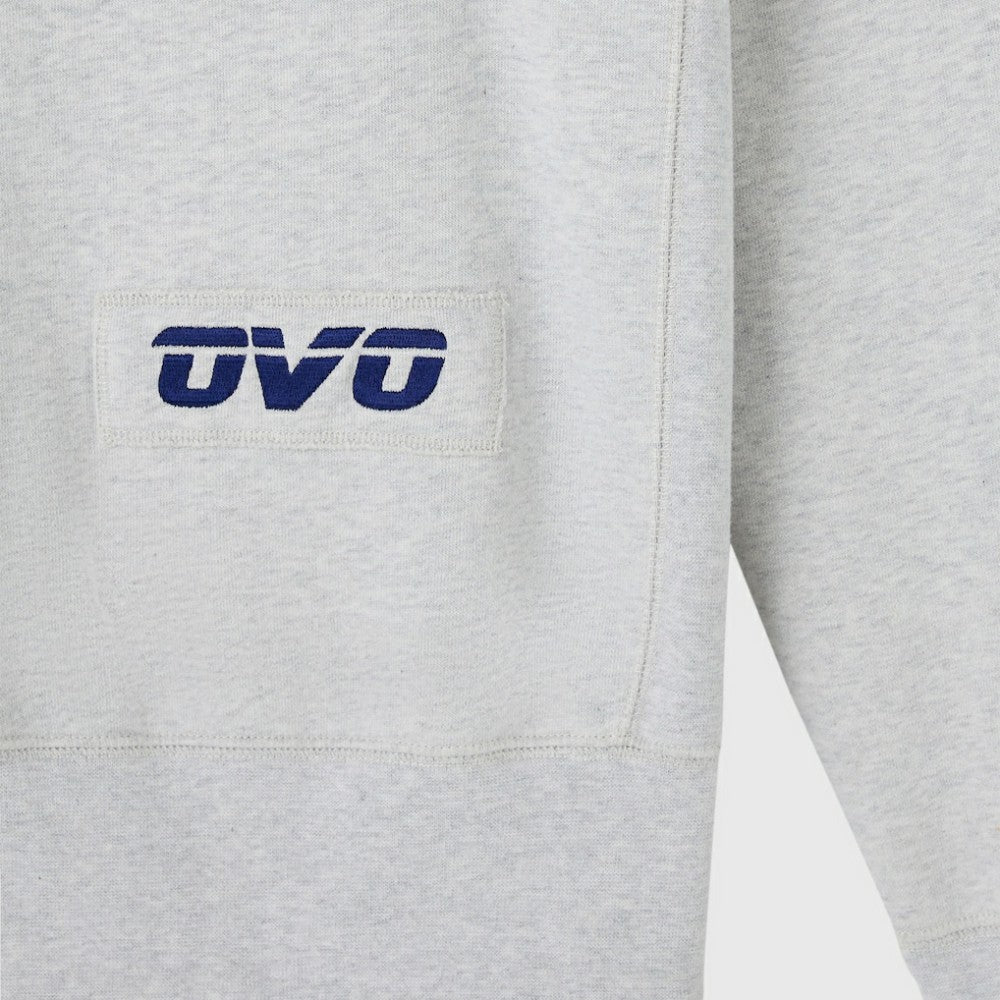 Edmonton Oilers OVO x NHL Fleece Sweatshirt - Heather Gray Sweatshirts