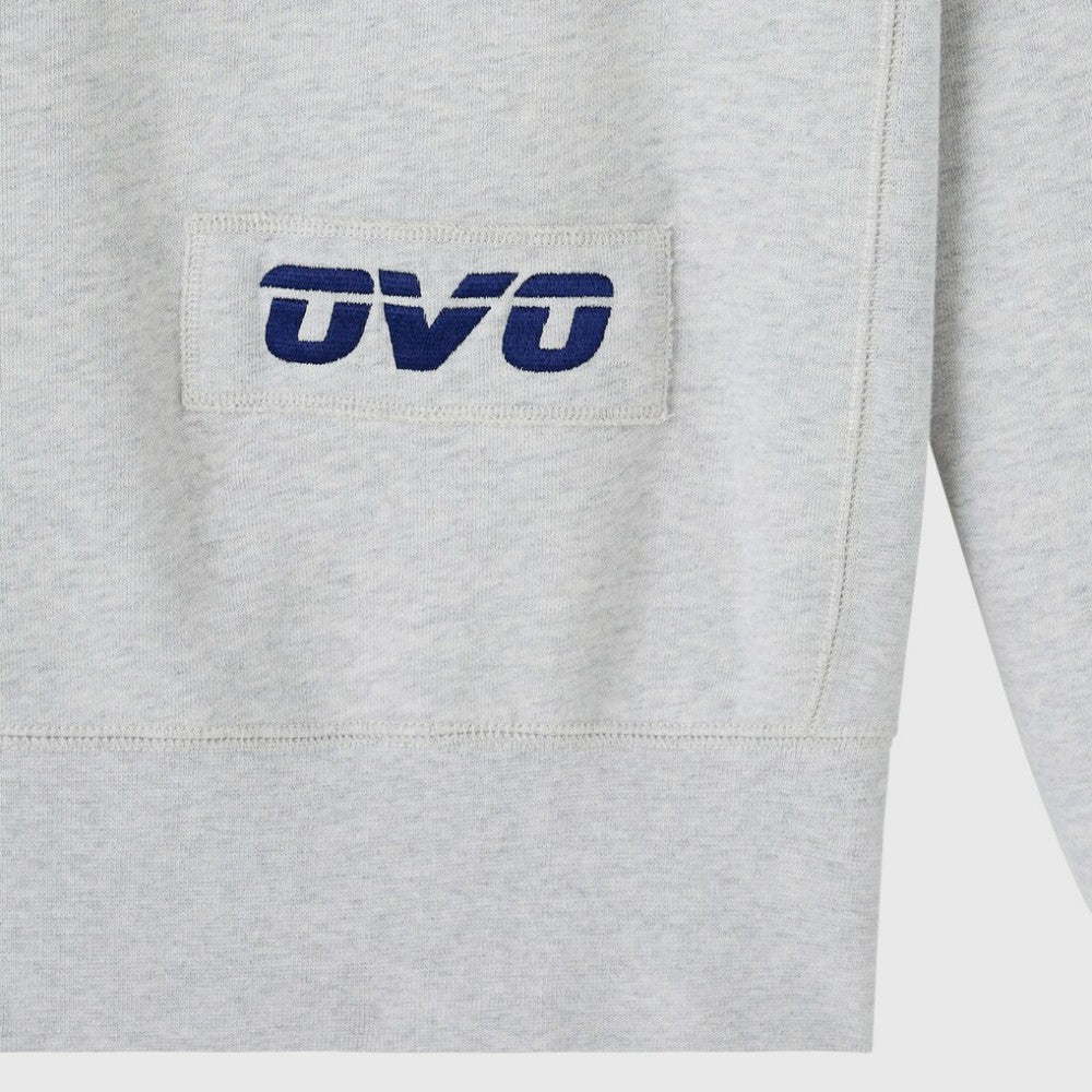 Vancouver Canucks OVO x NHL Fleece Sweatshirt - Heather Gray Sweatshirts