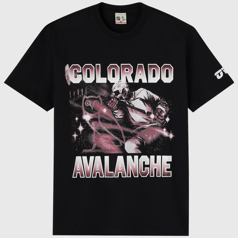 Colorado Avalanche OVO x NHL Graphic T-Shirt - Black T-shirts