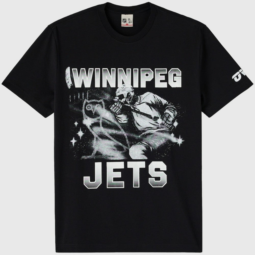 Winnipeg Jets OVO x NHL Graphic T-Shirt - Black T-shirts